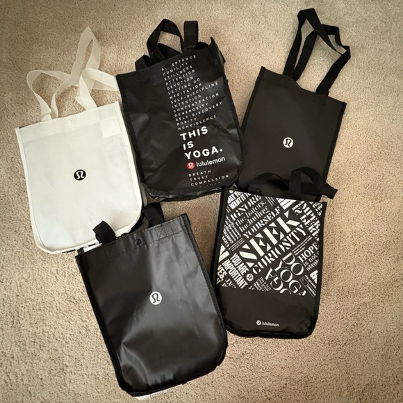 lululemon athletica Black and White Backpack Collection - Picture 1 of 6